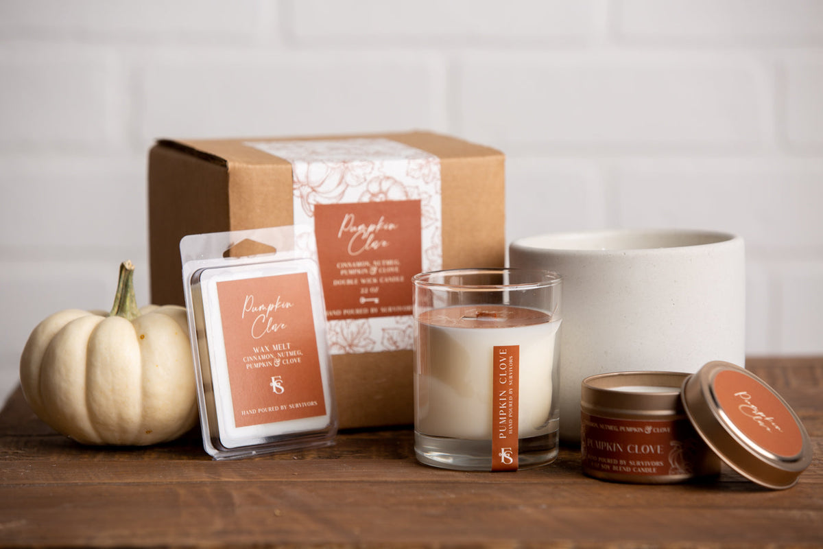 Pumpkin Clove Tin Candle