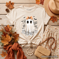 Little Boos & Bows | Kids’ Coquette Ghost T-Shirt 🎀👻