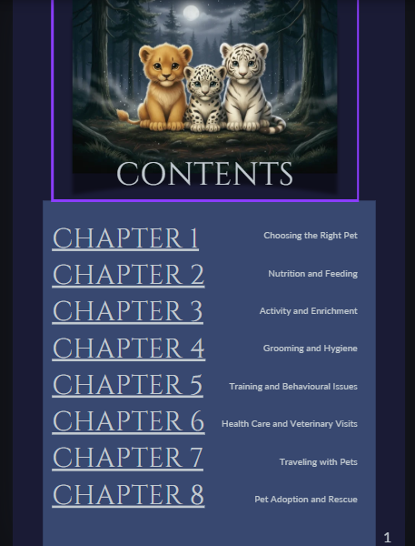 The Sanctuary Elite Pet Care Guide