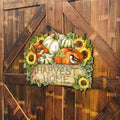 Harvest Welcome Sign by Susan Winget | Cornucopia Fall Porch Décor