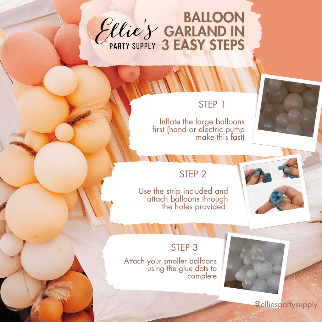 Pink & Black Halloween Balloon Garland Kit
