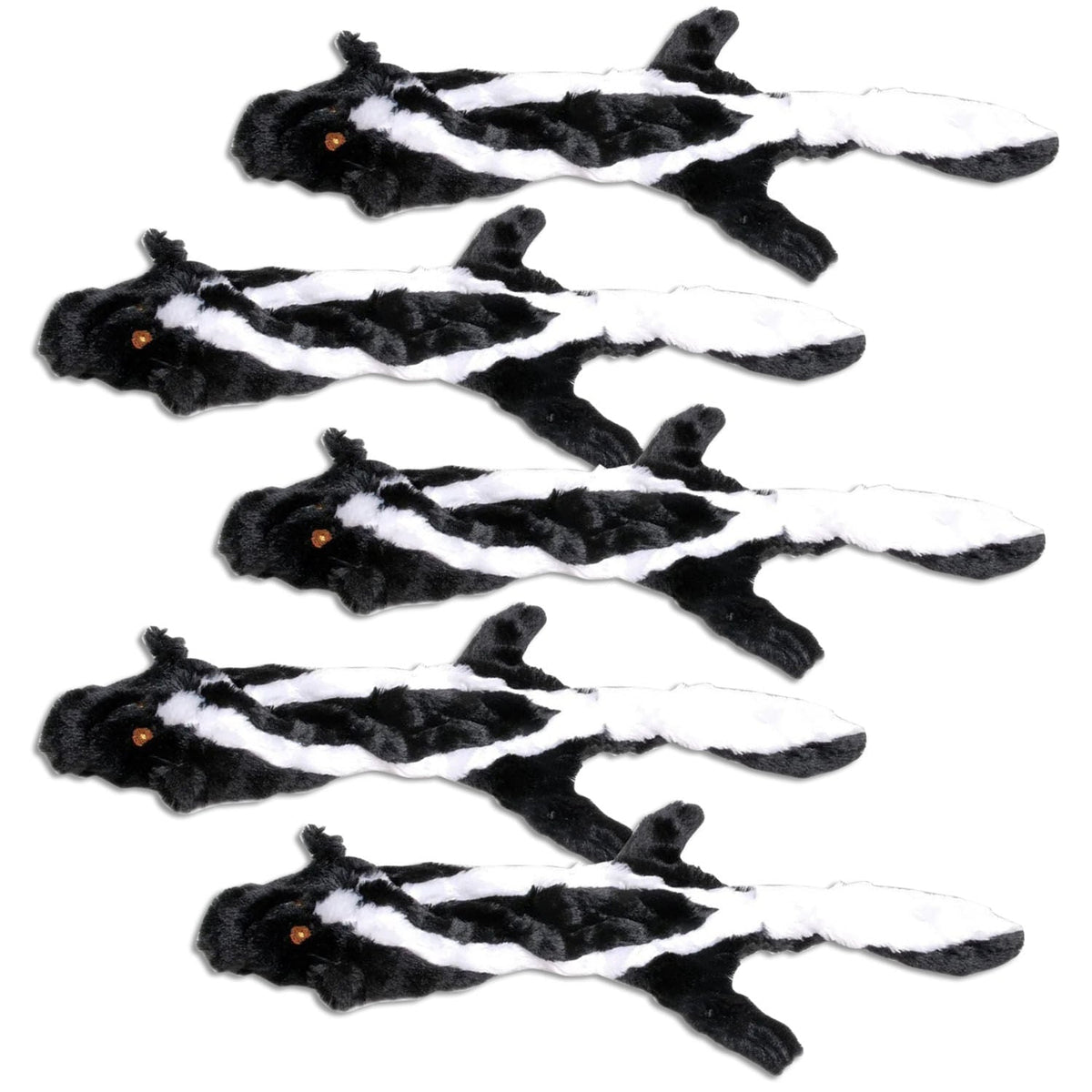 Jeffers Thinnies Unstuffed Plush Dog Toys — 21" 🐾💙